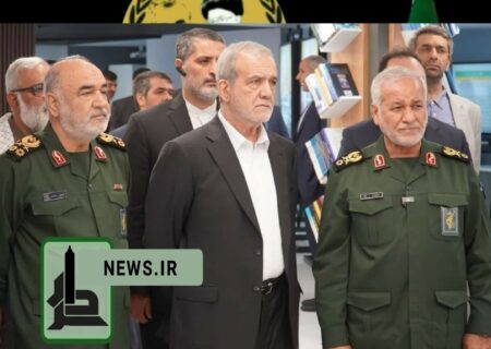 پزشکیان و فرمانده کل سپاه صبح امروز کجا رفتند؟ +جزئیات
