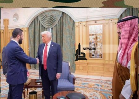 دیدار ترامپ و الجولانی در ریاض